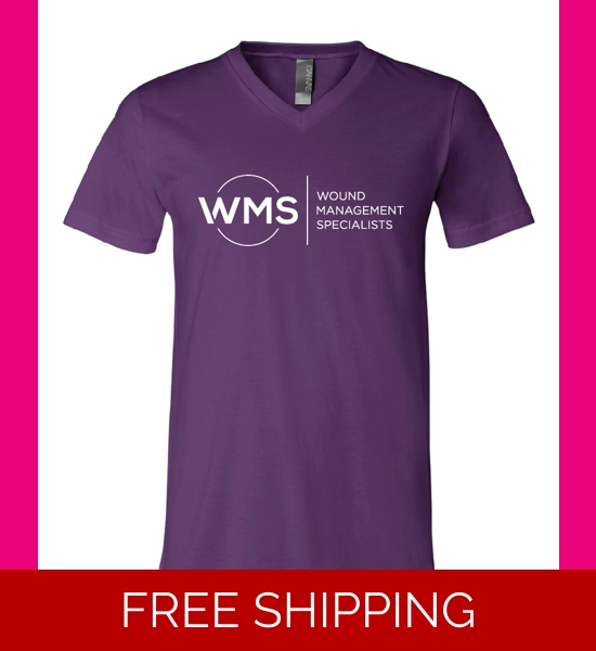 WMS Bella Canvas Jersey VNECK TEE